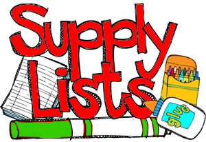 Barton Elementary Supply Lists